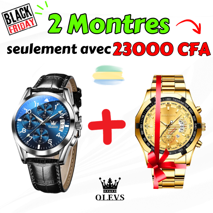 Montre Olves+ Montre weiguan Gratuite -GB