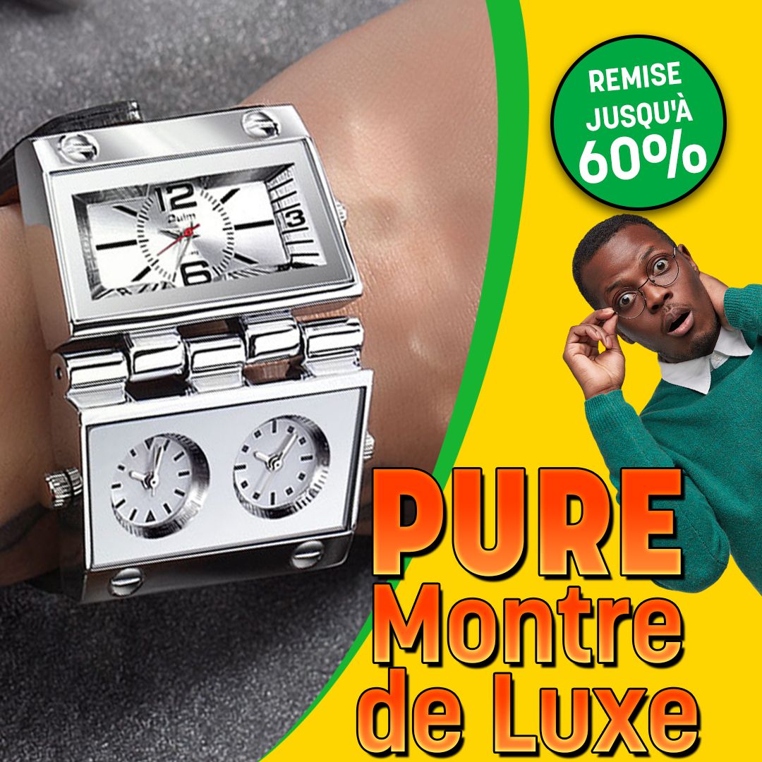 Oulm Montre de luxe et sport pour homme-SN