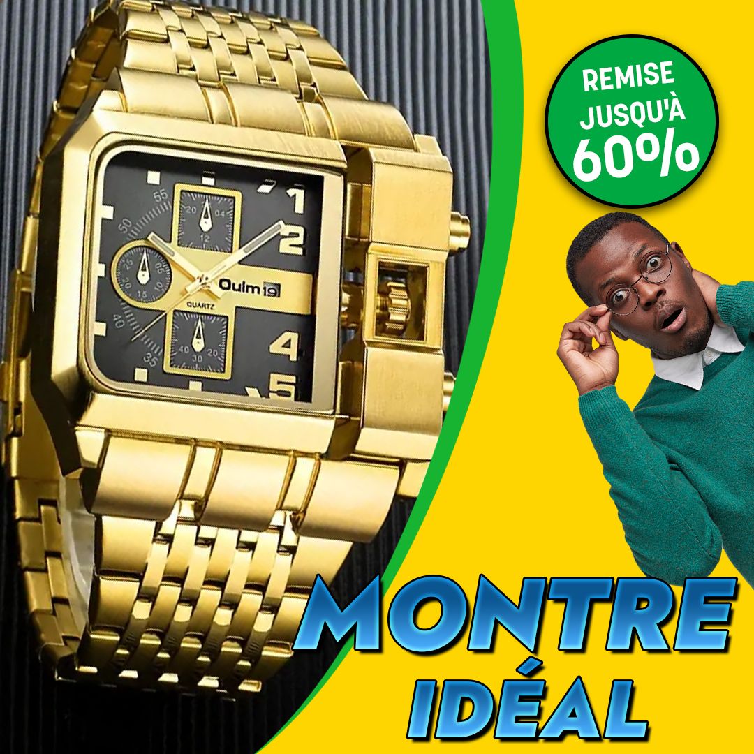 Montre De Luxe Oulm Gold Pour Homme - GN