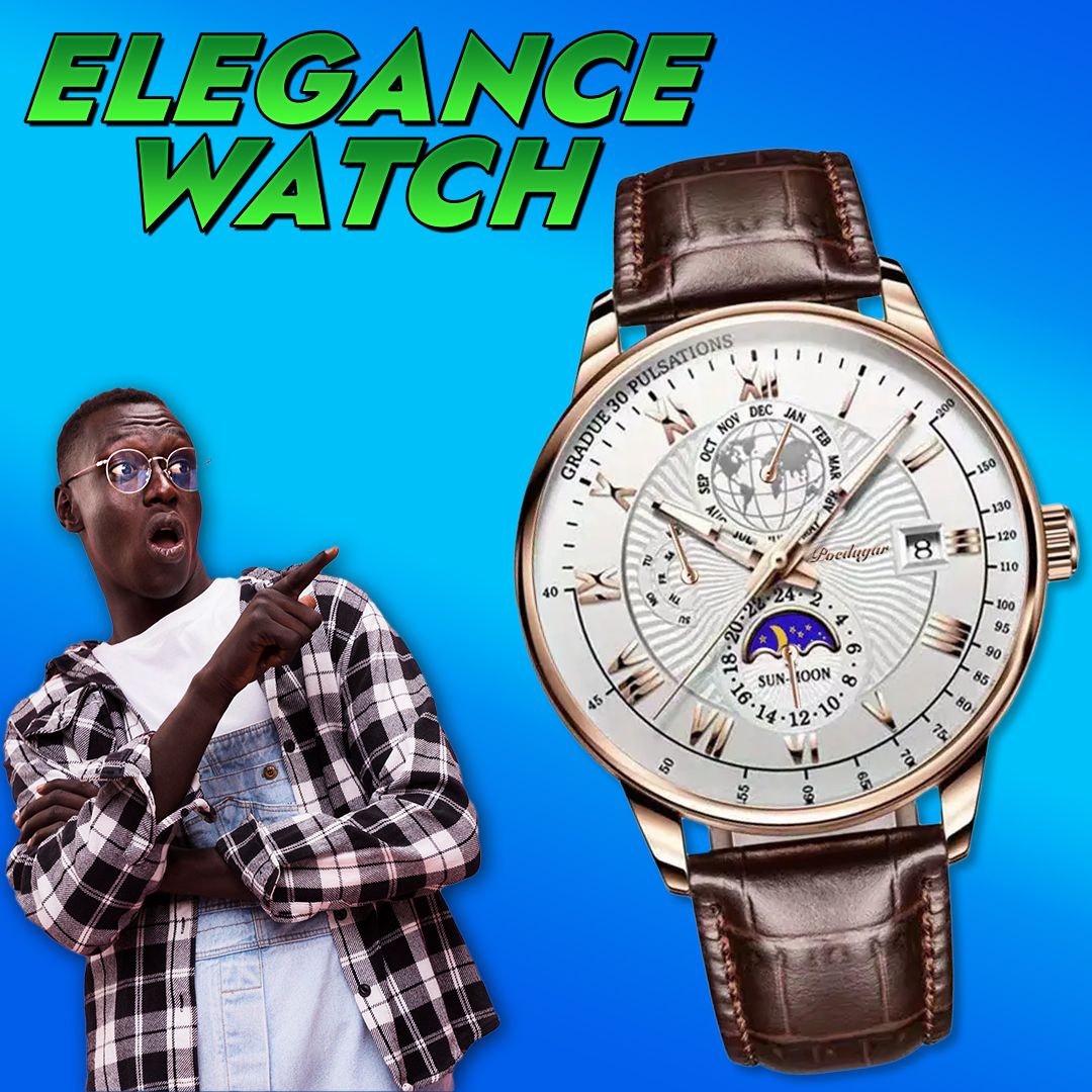 Montre de luxe Luminous POEDAGAR pour homme-COD