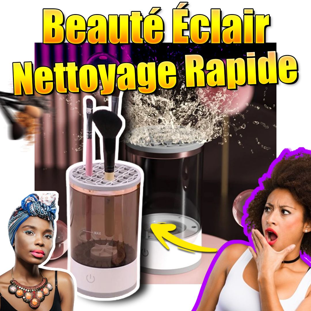 Nettoyant ultime pour pinceaux de maquillage électrique-COD