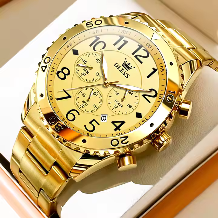 Montre OLEVS Gold pour homme-GB