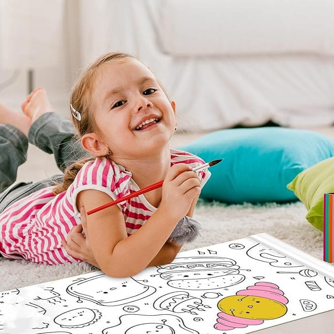 Rouleau de coloriage et peinture de 3 Métres-COD