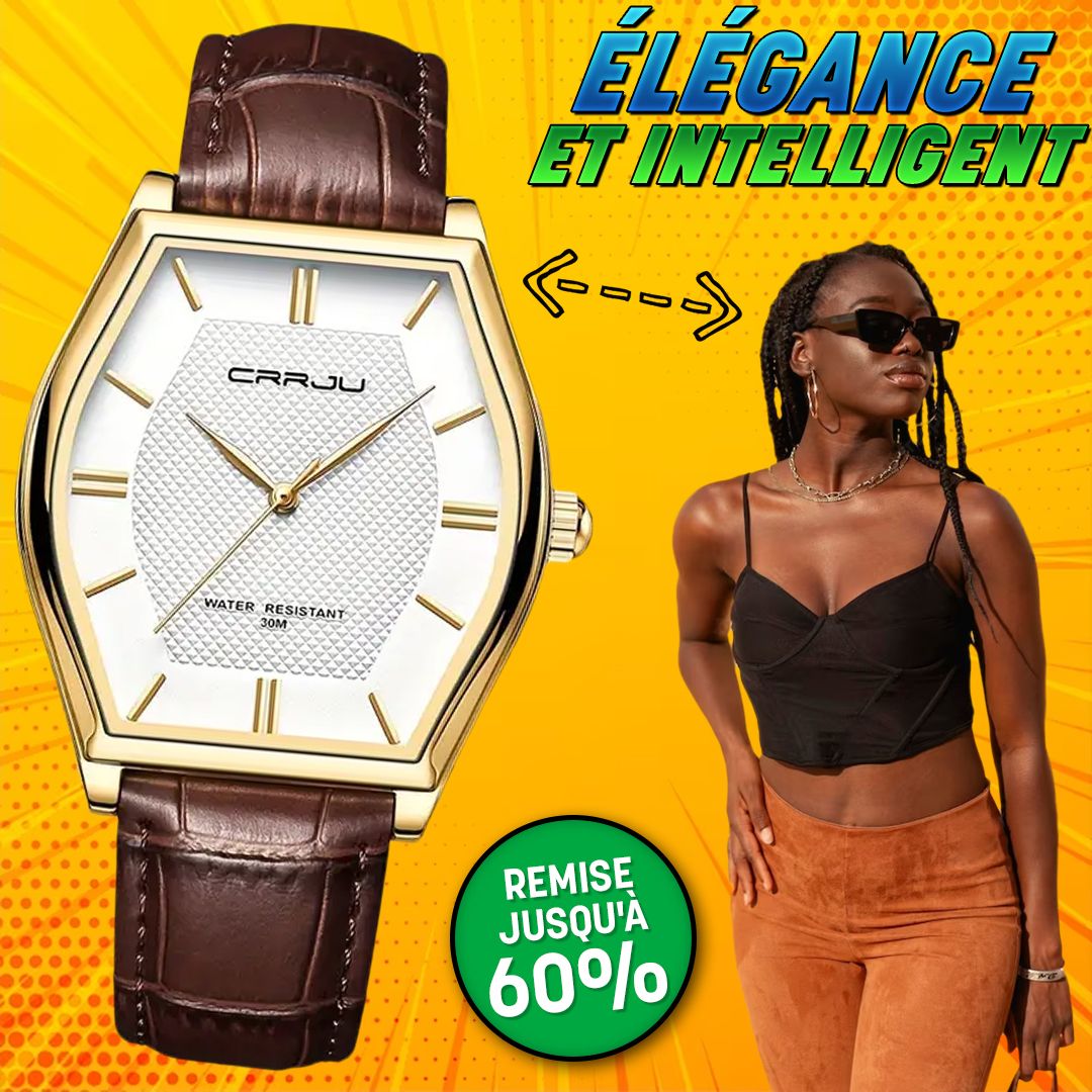 Montre de luxe CRRJU pour homme-COD