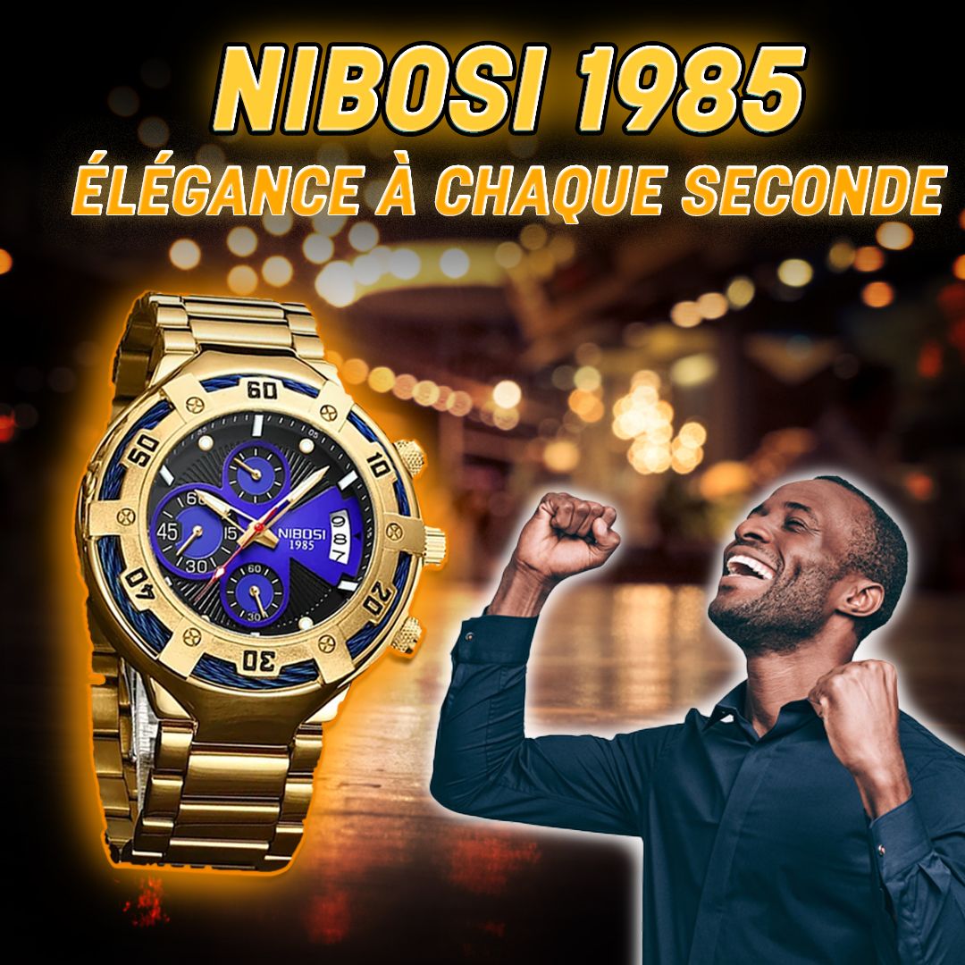 Montre NIBOSI Big de sport pour Homme -GNK