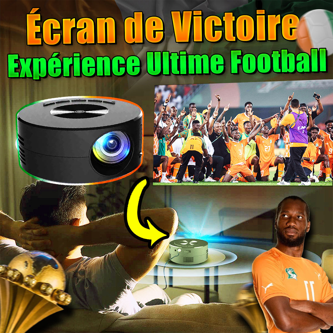 Projecteur LED Portable avec Haut-Parleur-COD