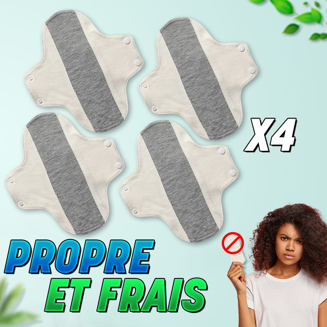 Serviettes menstruelles réutilisables-gnk