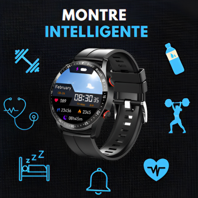 Montre intelligente multifonctionnelle-GB