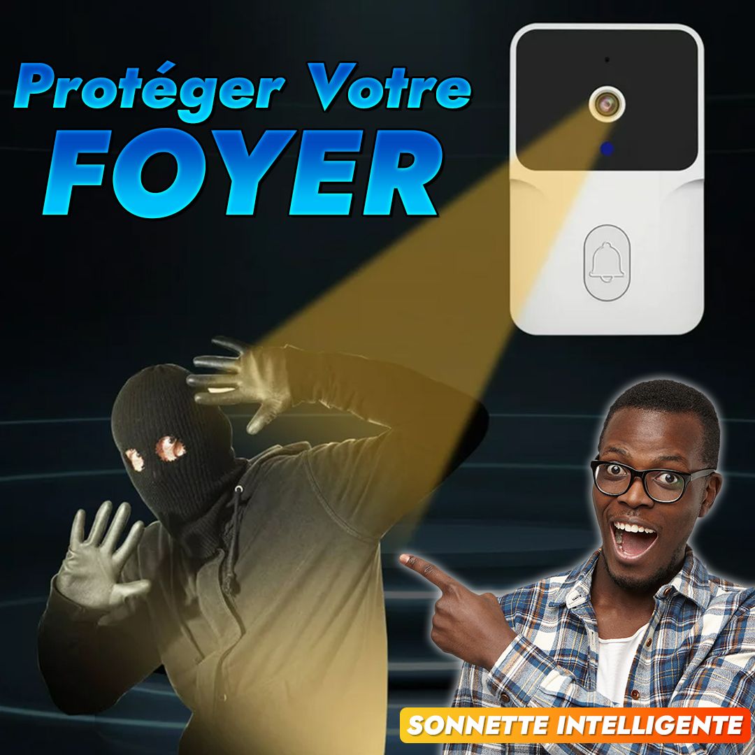 Sonnette vidéo sans fil avec caméra-gnk