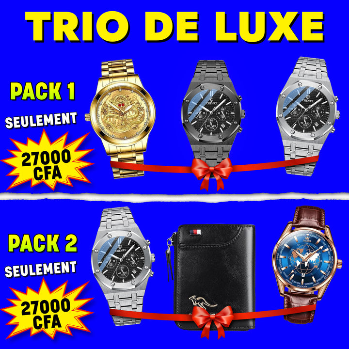 Pack Trio  - 3 Montres de luxe ⏳ 24h