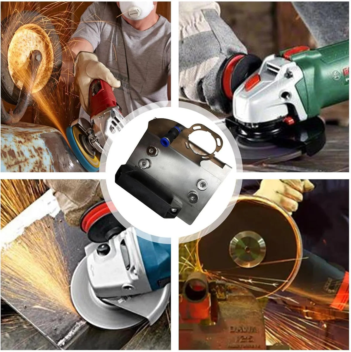 Support de Meuleuse d'Angle pour Chanfrein à 45°