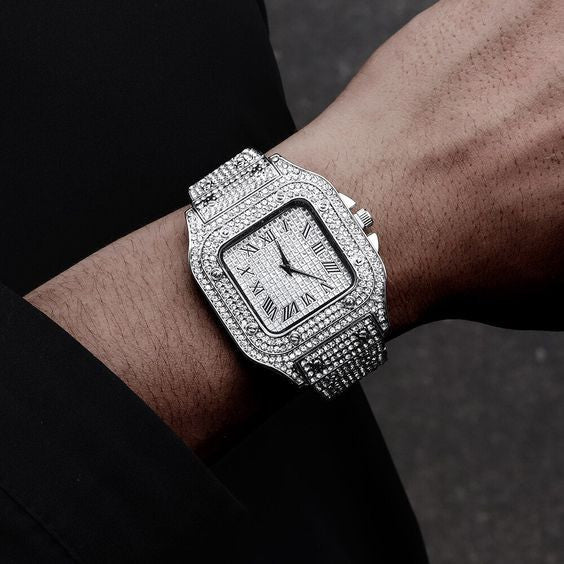 MONTRE DIAMOND AVEC POUR HOMME-GNK