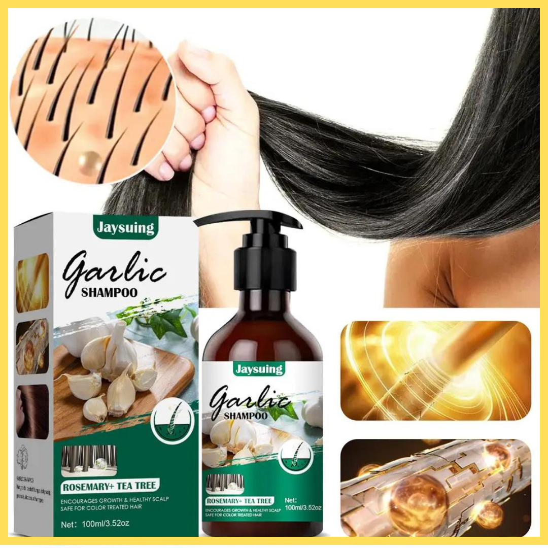 Shampooing à l'ail - croissance des cheveux-COD
