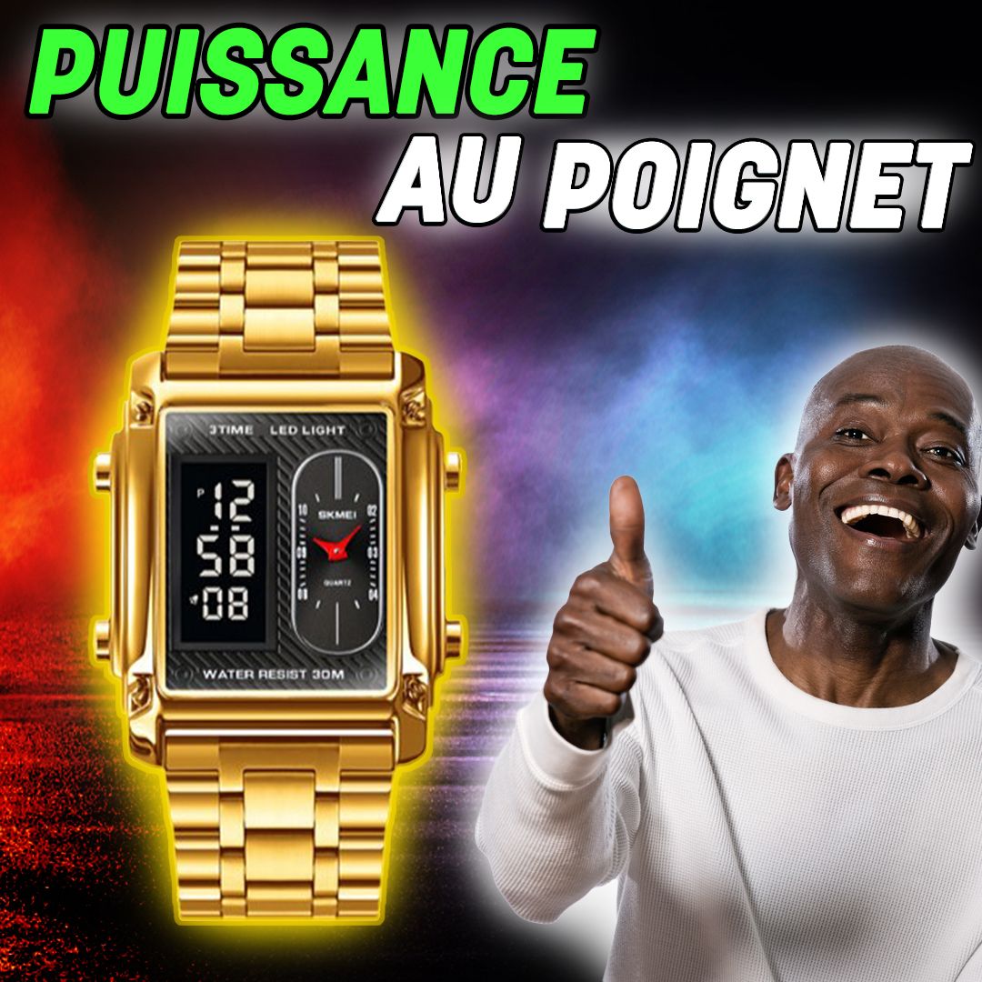SKME-DORI Montre de sport pour Homme -RDC