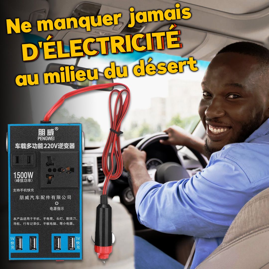 ONDULEUR DE PUISSANCE POUR VOITURE