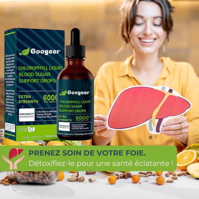 Gouttes de Chlorophylle Naturelle-GNK