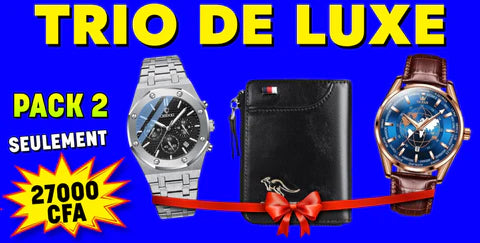 Pack Trio  - 3 Montres de luxe ⏳ 24h